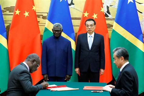 solomon islands china security pact